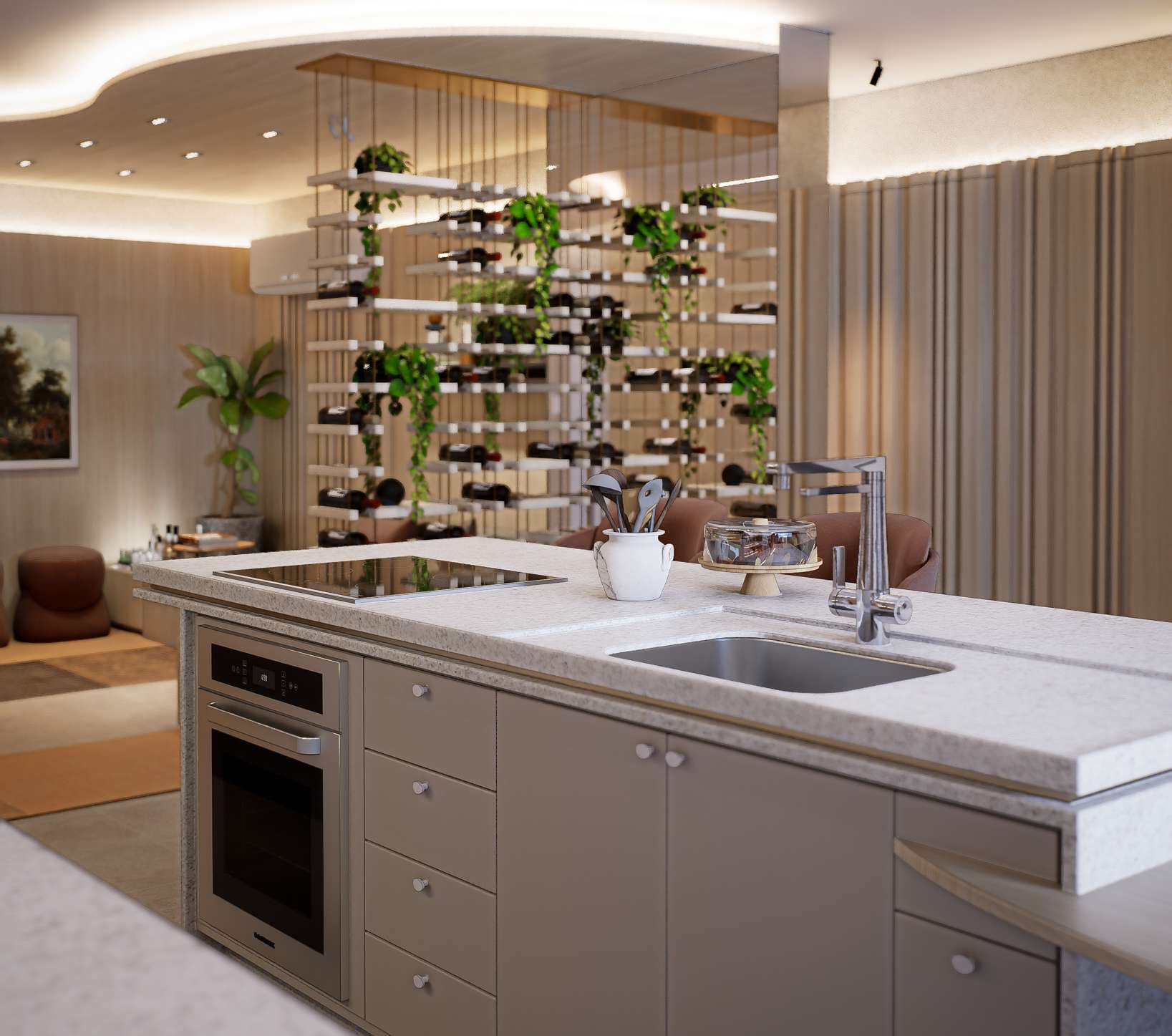Cozinha com ilha